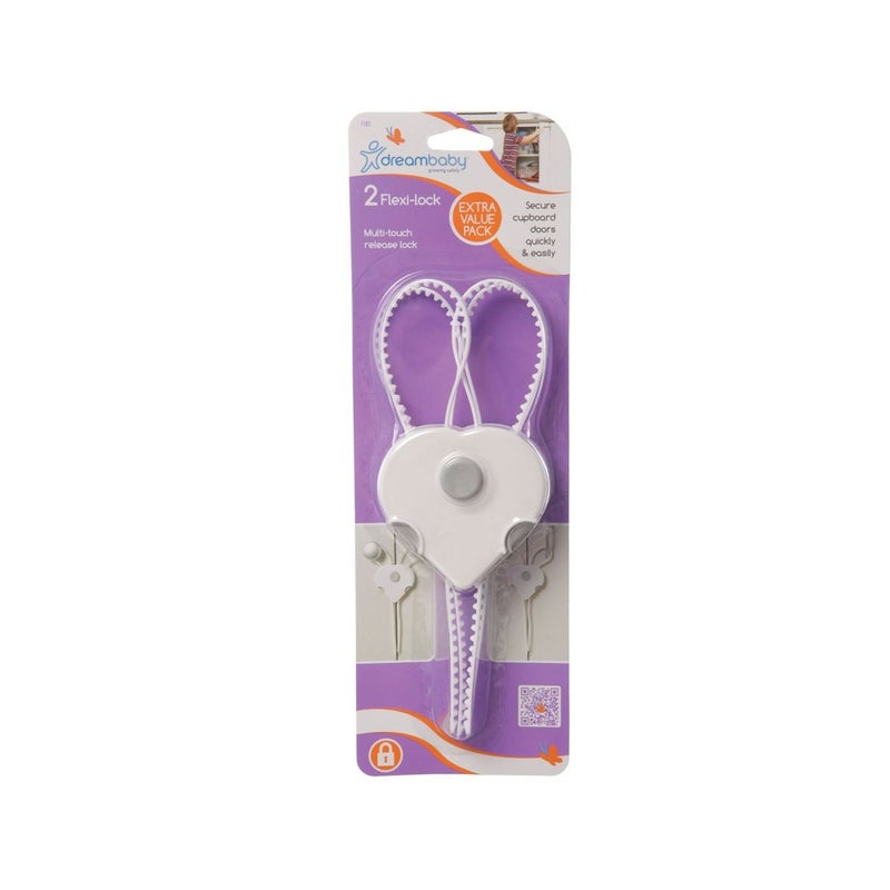 Dream Baby Infant Wear Dreambaby - Flexi-Lock 2 Pack - G185 - Image 1